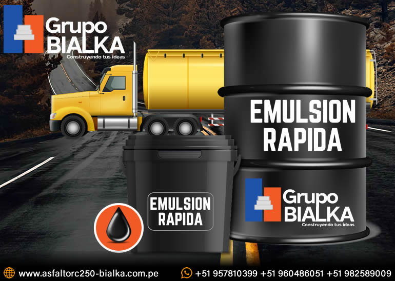 venta de emulsion asfaltica rapida